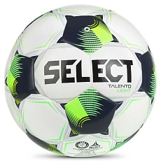 Мяч футб. SELECT Talento DB Light V26, 0773871014 р.3, 290-310г, 32п, ПУ, гибрид.сш, бело-черно-зел