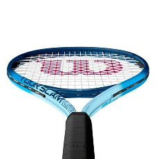 Ракетка б/т Wilson Tour Slam Lite Gr3, WR199010U3,для любит, алюминий, со струнами, сине-голубая