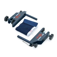 Сетка для наст. тенниса DOUBLE FISH XW-924C, в компл. с мет. стойками, измерит. высоты, темно-синий