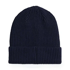 Шапка PUMA Cat Patch Mid Crown Beanie, 02735606, 100% полиэстер, темно-синий