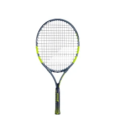 Ракетка б/т дет. BABOLAT Carlitos Jr 23 Gr000, 140523, для 7-9лет, алюм, со струн, серо-салатовый
