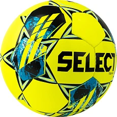 Мяч футб. SELECT Team Basic V23, 0865560552, р.5, FIFA Basic, 32 пан, гл.ПУ, руч.сш., желто-син