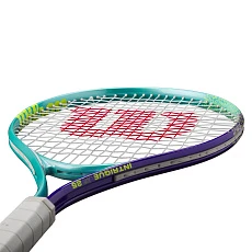 Ракетка б/т дет. Wilson Intrigue Jr 25, WR180310U, для детей 9-10лет, алюминий,со струн., бирюз-фиол