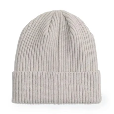Шапка PUMA Cat Patch Mid Crown Beanie, 02735603, 100% полиэстер, светло-серый