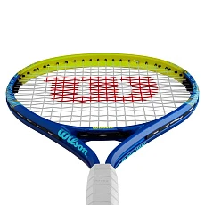 Ракетка б/т Wilson Impact Gr3, WR198910U3,для люб., алюминий, со струнами, сине-салатовый