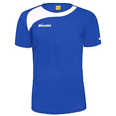 СЦ*Футболка волейб. игровая муж. MIKASA MT288-025-2XL, р.2XL, 100% полиэстер, сине-белый