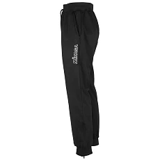 Брюки трен. муж. MIKASA MT701-049-3XL, р.3XL, 100% полиэстер, черный