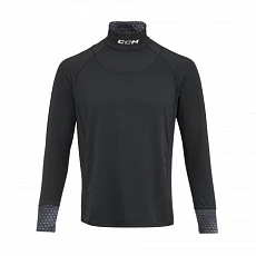 Термобелье джемпер с защитой шеи дет.CCM NECK GUARD LS TOP YTH