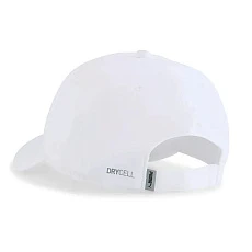 Бейсболка спорт. PUMA Poly Cotton 02617202, 100% полиэстер, белый