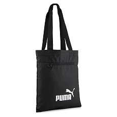 Сумка шоппер PUMA Packable Tote, 09117201, полиэстер, черный