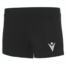 Шорты волейбольные жен. MACRON Osmium Hero, 206009-BK-XL, р.XL, 100% полиэстер, черный