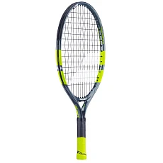 Ракетка б/т дет. BABOLAT Carlitos Jr  21 Gr000, 140522, для 5-7лет, алюм, со струн, серо-салатовый