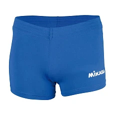 Шорты вол. жен. MIKASA MT162-029-XL, р.XL, 90% полиэстер, 10% эластан, синий