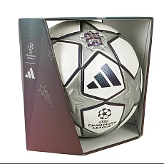 Мяч футб. ADIDAS UCL PRO 3RD JY8891,р.5, 32п, FIFA Quality PRO, ПУ, термосш, бело-серебристо-фиолет