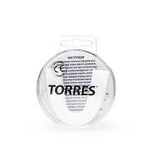 Капа боксерская TORRES, PRL1023WT, термопластичная, евростандарт CE approved, белый