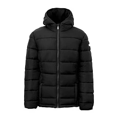 Куртка утепленная с капюшоном жен. MIKASA MT913-049-L, р.L, полиэстер, нейлон, черный