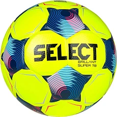 Мяч футб. SELECT Brillant Super TB V25, 3615971552,р.5, FIFA PRO, ПУ, 32 пан. термосш, желтый