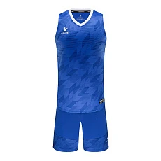 Форма баск. взросл. KELME, 3591052-400-3XL, р.3XL, 100% полиэстер, синий