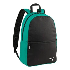 Рюкзак спорт. PUMA TeamGOAL, 09023804, полиэстер, черно-зеленый