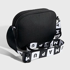 Сумка кросс-боди PUMA BASE Crossbody, 09250801, полиэстер, черно-белый