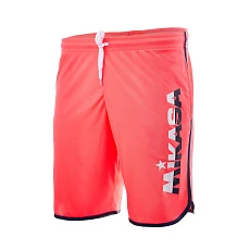 Шорты для пляж. вол. муж. MIKASA MT5020-VV17-L, р.L, 100% полиэстер, коралловый