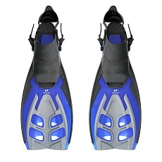 Ласты для плав. Salvas Tonic Dive, BA190LXBBSTS,TPR и Technoflex, р.L/XL, синий