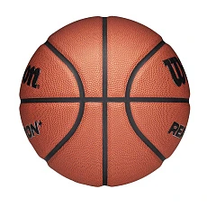 Мяч баск. WILSON Reaction Plus, WZ2026701XB7, р.7, композит, бутил. камера, темно-коричневый