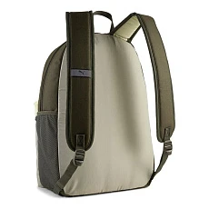 Рюкзак спорт. PUMA Phase Backpack, 09117505, полиэстер, хаки, бежевый