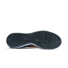 Бутсы зальные TORRES FLEX-J подростковые, TS134232-124-36, р.36, резина,ПУ,текстиль, чёрно-оранжевый