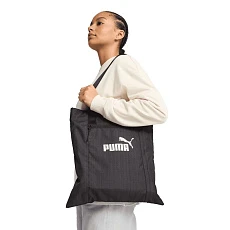 Сумка шоппер PUMA BASE Tote, 09134301, полиэстер, темно-серый