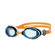 Очки детские для плав.TORRES Fish Kids, SW-32522OR, голубые.линзы,бело-ч.оправа, раздв. рег.ремешок