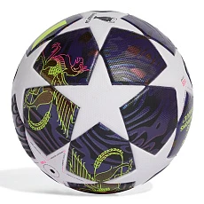 Мяч футб. ADIDAS UCL League Box JX9101, р.4, 32п, ТПУ, термосш, бело-фиолетовый