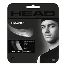 Струна теннисная HEAD Hawk 16, 281103-BK, 12м, диаметр струны 1,3мм, черный