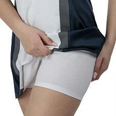 Платье HEAD Club 25 Dress W 814745-NVWH-XL, р.XL, 85% полиэстер 15% эластан, белый