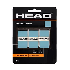 Овергрип Head Padel Pro, 285111-BL, 0.6 мм, 3 шт, голубой