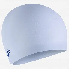 Шапочка для плав. SPEEDO Recycled Cap AF, 8-1130816688, БЕЛО-ГОЛУБОЙ, силикон