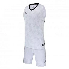Форма баск. взросл. KELME, 3591052-100-3XL, р.3XL, 100% полиэстер, белый