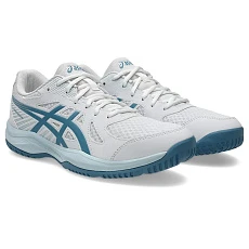 Кроссовки  ASICS Upcourt 6 1071A104 105,р.10.5(рос.43),иск.кожа, текстиль,бело-бирюзовый