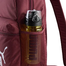 Рюкзак спорт. PUMA Phase Backpack, 09116420, полиэстер, бордовый