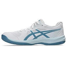 Кроссовки  ASICS Upcourt 6 1071A104 105,р.10.5(рос.43),иск.кожа, текстиль,бело-бирюзовый