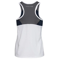 Майка жен. HEAD Club 22 Tank Top W 814461-WHDB-M, р.M, 92% полиэстер, 8% эластан, белый