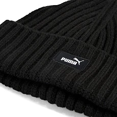 Шапка PUMA ESS Fisherman Beanie, 02640101, акрил, полиамид, полиэстер, черный