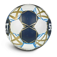 Мяч ганд. SELECT Ultimate Replica v25, 1671854209, р.2 (Jr), EHF Appr, ПУ, руч.сш, тсине-бело-золот.
