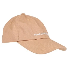 Бейсболка спорт. PUMA Sportswear Cap 02403606, 100% хлопок, бежевый