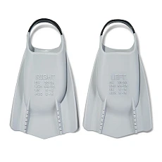 Ласты для бассейна профессиональные TORRES F03, SWF032401GR, р.EU 38-39 (S), серо-черный
