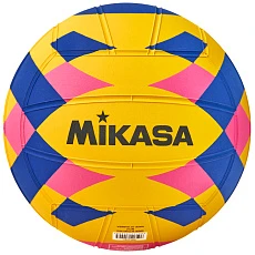 Мяч для водного поло MIKASA WP220C р.2, jun, резина, вес 300-320 г, дл.окр. 58-60см, жел-син-роз