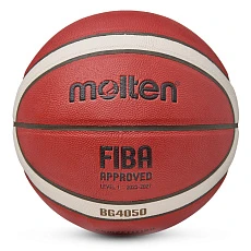 Мяч баск. MOLTEN B7G4050 р.7, FIBA Appr, 12п, композит. кожа (ПУ),бут.кам,нейл.корд,кор-беж-чер