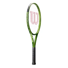 Ракетка б/т Wilson Blade Feel Team 103, WR197810U2, для любителей, алюминий, со струнами, бело-зел