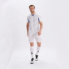 Форма футб. взросл. KELME, 8151ZB1005-100-S, р.S, 100% полиэстер,бело-синий