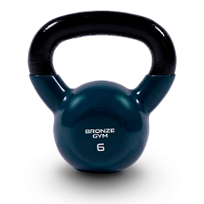 Гиря BRONZE GYM в виниловой оболочке 6 кг